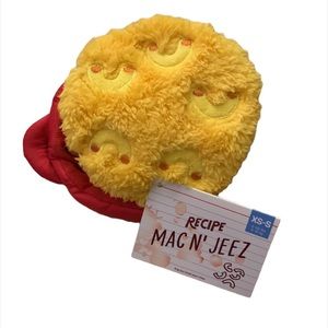 Bark Box Recipe Mac N’ Jeez (XS/S) Squeaky Dog Toy.